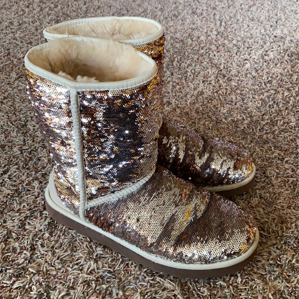 Sequin UGG Boots